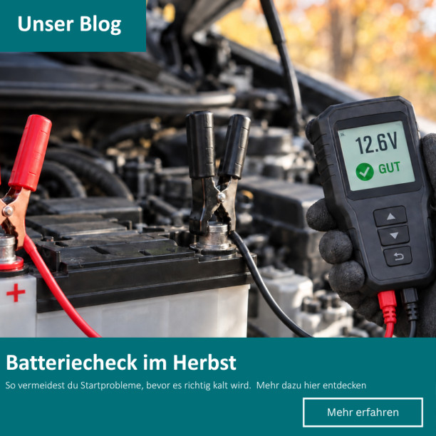 Blogbeitrag Batteriecheck im Herbst - moto100 Blogbeitrag Batteriecheck im Herbst - moto100