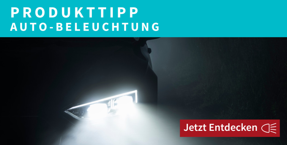 Produkttipp - Auto-Beleuchtung