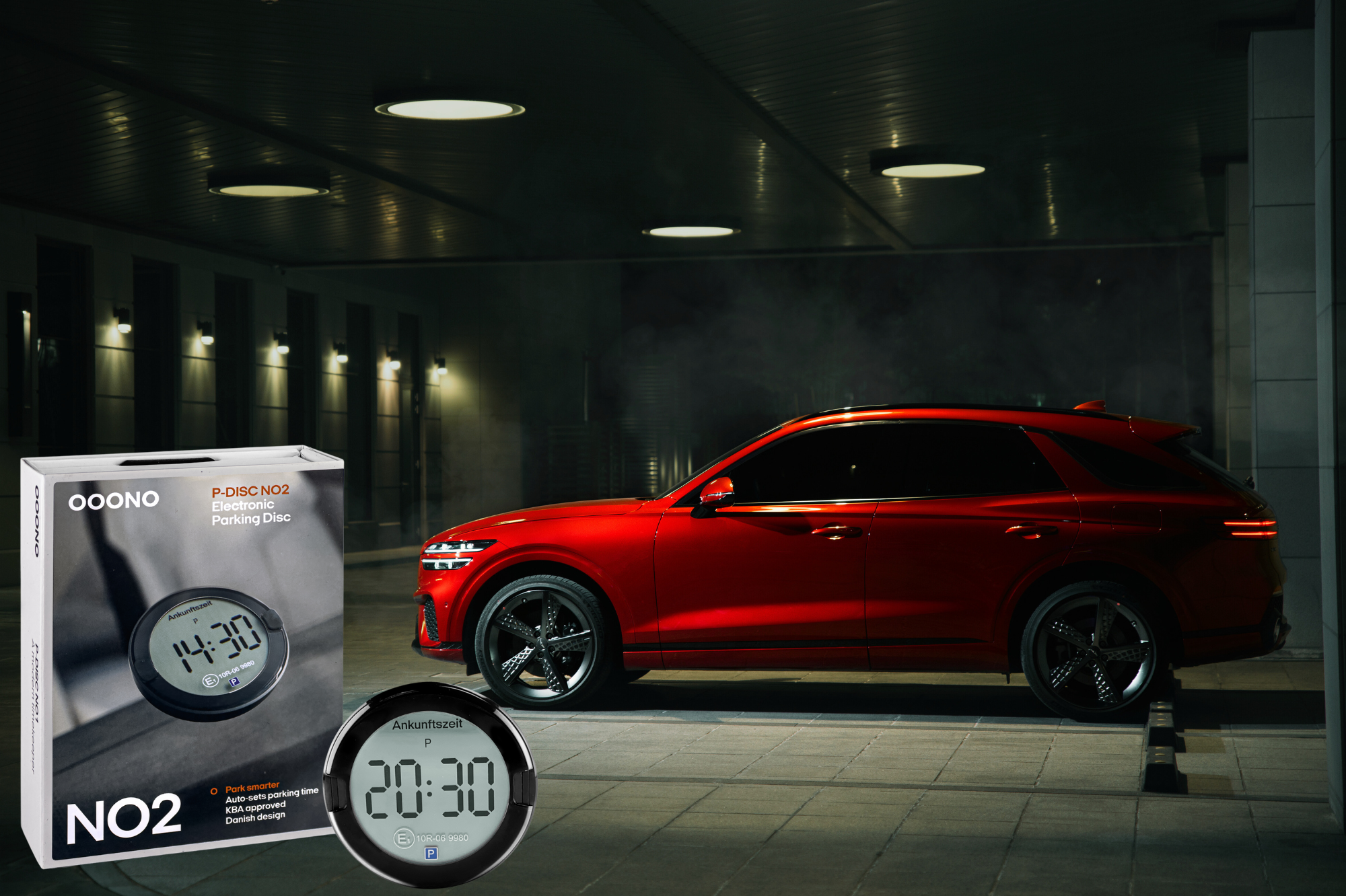 Elektronische Parkscheiben: Komfort und Sicherheit mit der OOONO Dark P-Disc NO2 Elektronische Parkscheiben: Komfort und Sicherheit mit der OOONO Dark P-Disc NO2