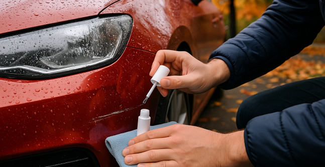 Lackschäden durch Herbst-Unwetter? So besserst du Kratzer & Co. richtig aus